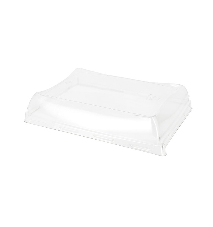 Plastikdeckel Transparent rechteckig 12x16cm (50 Stück) Plastikdeckel Transparent rechteckig 12x16cm (50 Stück)