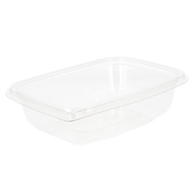 Plastikbehälter Stabil PET 600ml 180x140x40mm (65 Stück)