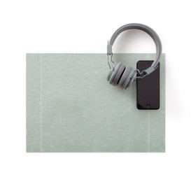 Tischsets Wiederverwendbar "Day Drap" Perle Grau 32x45cm (12 Stück)