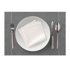 Tischsets Wiederverwendbar "Day Drap" Anthracite 32x45cm (12 Stück)