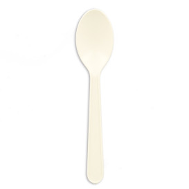 Teelöffel Maisstärke CPLA Weiß 12,5 cm (1500 Stück)