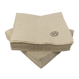 Bio Papierservietten "Recycled" 33x33cm 1-lagig (100 Stück)