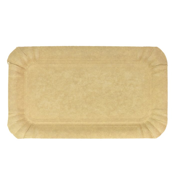 Pappschale rechteckig Kraft 10x16 cm (1400 Stück) Pappschale rechteckig Kraft 10x16 cm (1400 Stück)