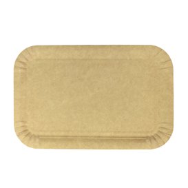 Pappschale rechteckig Kraft 12x19 cm (1400 Stück)