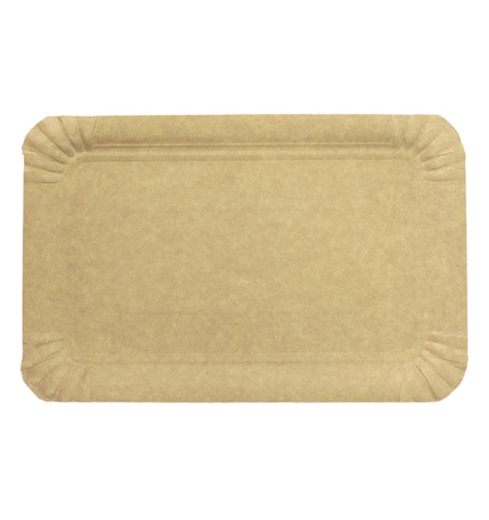 Pappschale rechteckig Kraft 14x21 cm (1400 Stück) Pappschale rechteckig Kraft 14x21 cm (1400 Stück)
