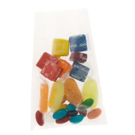 Kreuzbodenbeutel BOPP Ohne Verschluss 35x45cm G130 (100 Uds)
