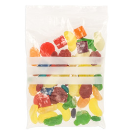 Druckverschlussbeutel mit Beschriftungsfeldern 10x15cm G200 (100 Stück)
