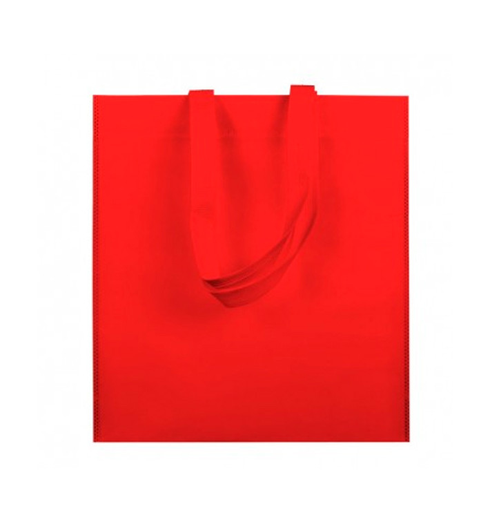 Tragetashe Heissgesiegelt ohne Bondenfalte Rot 38x42cm 80g (25 Stück) Tragetashe Heissgesiegelt ohne Bondenfalte Rot 38x42cm 80g (25 Stück)