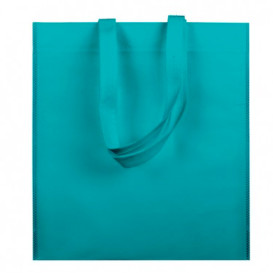 Tragetashe Heissgesiegelt ohne Bondenfalte Marinblau 38x42cm 80g (25 Stück)