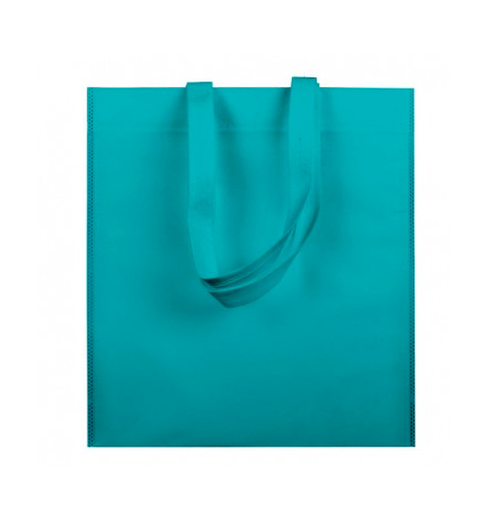 Tragetashe Heissgesiegelt ohne Bondenfalte Marinblau 38x42cm 80g (25 Stück)