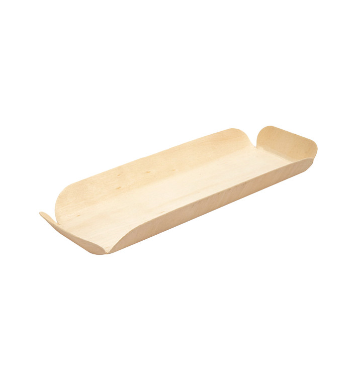 Holz Backform Rechteckig 22x8x2 cm (50 Stück) Holz Backform Rechteckig 22x8x2 cm (50 Stück)