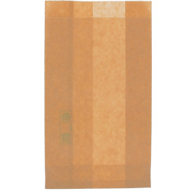 Burgerpapier fettdicht Kraft 12+6x20cm (1.000 Stück)