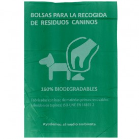 Plastiktüte für Hundekot 100% bio 18x26cm (5000 Stück)