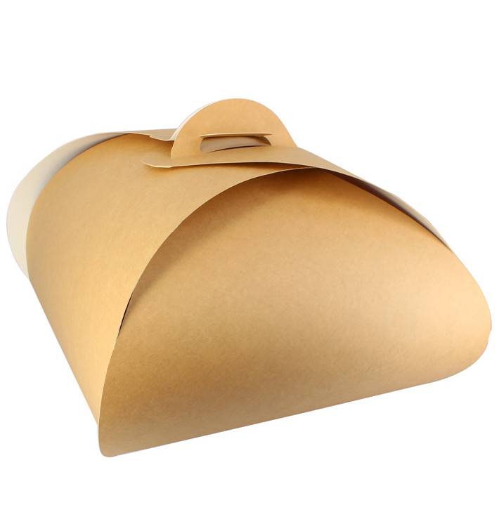 Kraft Schmetterlingstortenbox 24x24x20cm (100 Stück) Kraft Schmetterlingstortenbox 24x24x20cm (100 Stück)