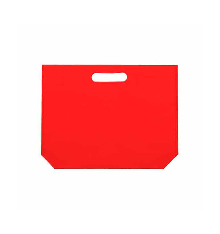 Vliestaschen Wiederverwendbar Stanzgriff Non Woven Rot 34+8x26cm 80g (25 Stück) Vliestaschen Wiederverwendbar Stanzgriff Non Woven Rot 34+8x26cm 80g (25 Stück)