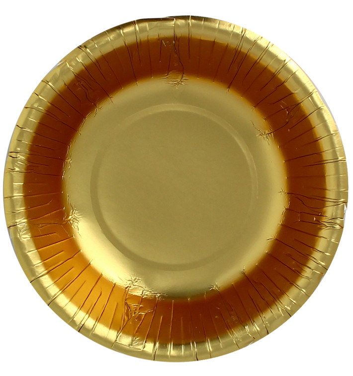 Karton Schüssel "Party" Gold Ø160mm (6 Stück) Karton Schüssel "Party" Gold Ø160mm (6 Stück)