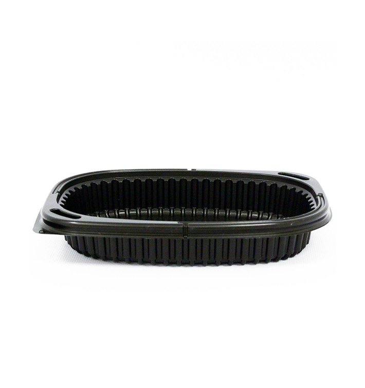 Plastikbehälter Rechtecking PP Schwarz 400ml 190x140x32mm (40 Stück) Plastikbehälter Rechtecking PP Schwarz 400ml 190x140x32mm (40 Stück)