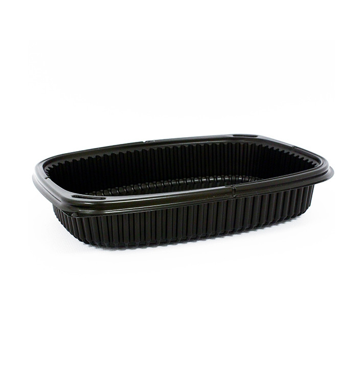 Plastikbehälter Rechtecking PP Schwarz 1250ml 255x189x45mm (320 Stück) Plastikbehälter Rechtecking PP Schwarz 1250ml 255x189x45mm (320 Stück)