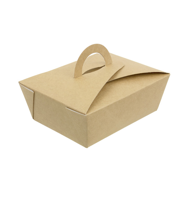 Lunchbox Kraft 131x131x115mm (25 Stück) Lunchbox Kraft 131x131x115mm (25 Stück)