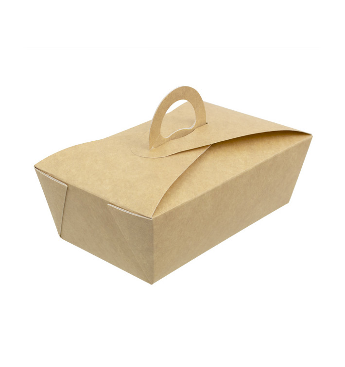 Lunchbox Kraft 131x131x115mm (25 Stück) Lunchbox Kraft 131x131x115mm (25 Stück)