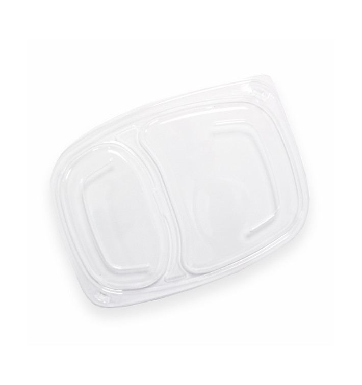 Deckel Transparent Plastikbehälter 2C 1050/1250ml 255x189x20mm (20 Stück) Deckel Transparent Plastikbehälter 2C 1050/1250ml 255x189x20mm (20 Stück)
