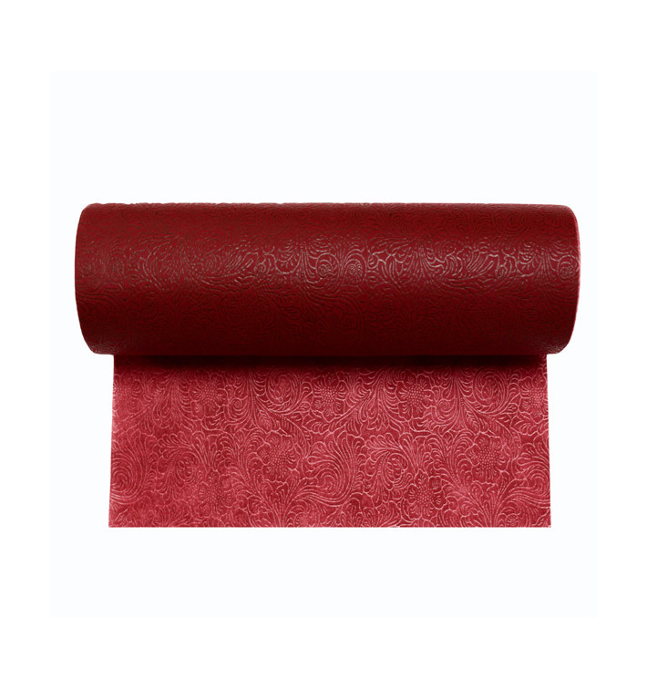 Rolltischdecke Non Woven PLUS Burgundrot 0,4x50m P30cm (1 Stück) Rolltischdecke Non Woven PLUS Burgundrot 0,4x50m P30cm (1 Stück)