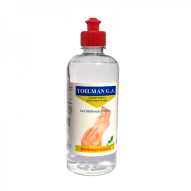 Antibakterielles hydroalkoholisches Sanitärgel 500ml (1 Stück)