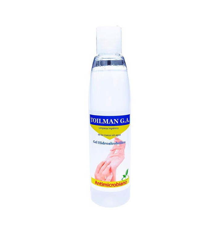 Antibakterielles hydroalkoholisches Sanitärgel 250ml (1 Stück) Antibakterielles hydroalkoholisches Sanitärgel 250ml (1 Stück)