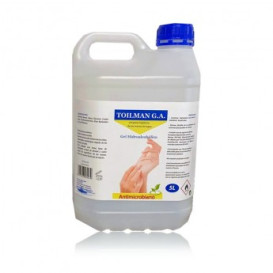 Antibakterielles hydroalkoholisches Sanitärgel 5000ml (4 Stück)