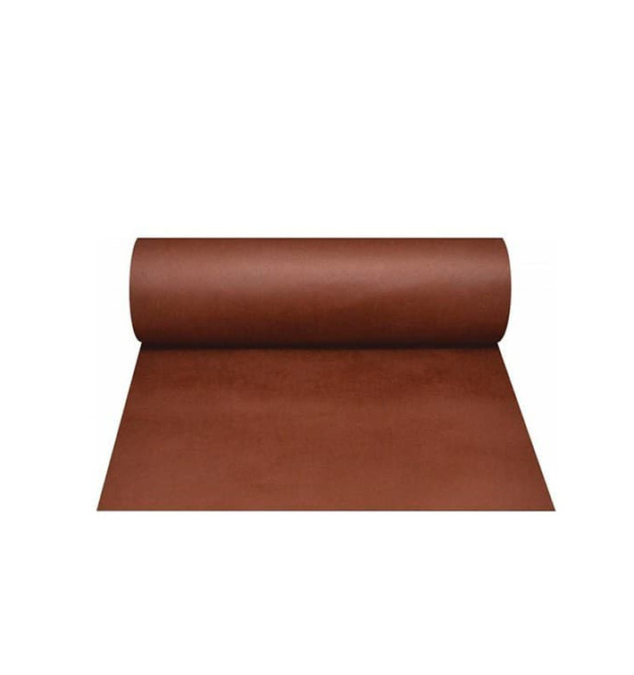 Mantel Camino Novotex 40x100cm 50 g Marrón (500 Uds) Mantel Camino Novotex 40x100cm 50 g Marrón (500 Uds)