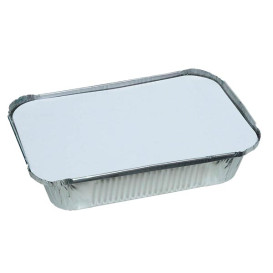 Deckel für Aluschalen 250ml (100 Stück)