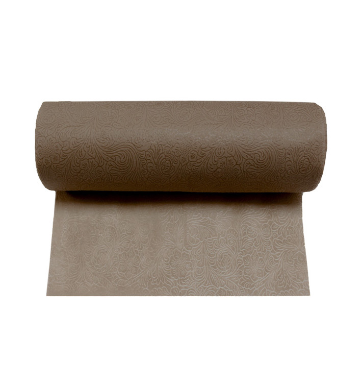 Rolltischdecke Non Woven PLUS Braun 1,2x45m P40cm (6 Stück) Rolltischdecke Non Woven PLUS Braun 1,2x45m P40cm (6 Stück)