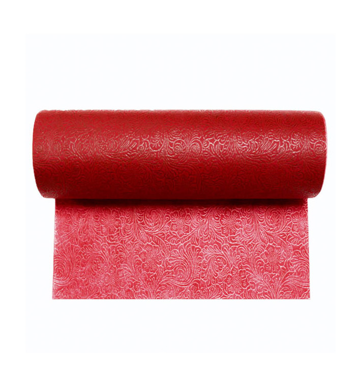 Rolltischdecke Non Woven PLUS Rot 1,2x45m P40cm (6 Stück) Rolltischdecke Non Woven PLUS Rot 1,2x45m P40cm (6 Stück)