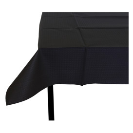 Papiertischdecke geschnitten schwarz 1x1m 40g (400 Stück)