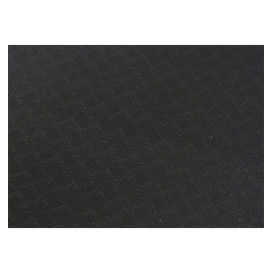 Papiertischdecke geschnitten schwarz 1x1m 40g (400 Stück)