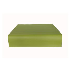 Papiertischdecke Pistaziengrün 1x1 Meter 40g (400 Stück)