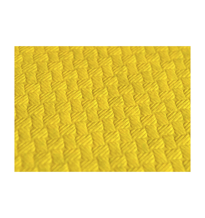 Papiertischdecke geschnitten Gelb 1x1 Meter 40g (400 Stück) Papiertischdecke geschnitten Gelb 1x1 Meter 40g (400 Stück)