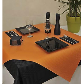 Papiertischdecke  Orange 1x1 Meter 40g (400 Stück)
