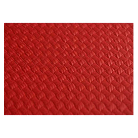 Papiertischdecke  Rot 1x1 Meter 40g (400 Stück)