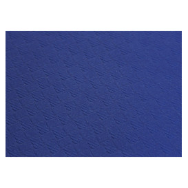 Papiertischdecke geschnitten Blau 1x1 Meter 40g (400 Stück)