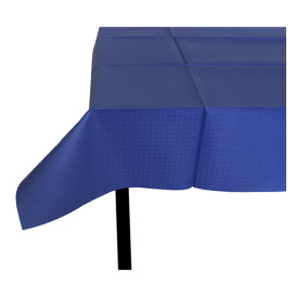 Papiertischdecke geschnitten Blau 1x1 Meter 40g (400 Stück)