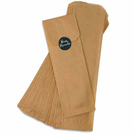 Kreisförmige Kleberolle "Buen Provecho" Ø2,5cm (1000 Stück)