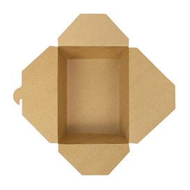 SnackBox Amerikanisch To Go Natürliche 21,7x21,7x6cm 2910ml (140 Stück)