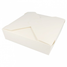 SnackBox Amerikanisch To Go Weiß 21,7x21,7x6cm 2910ml (140 Stück)