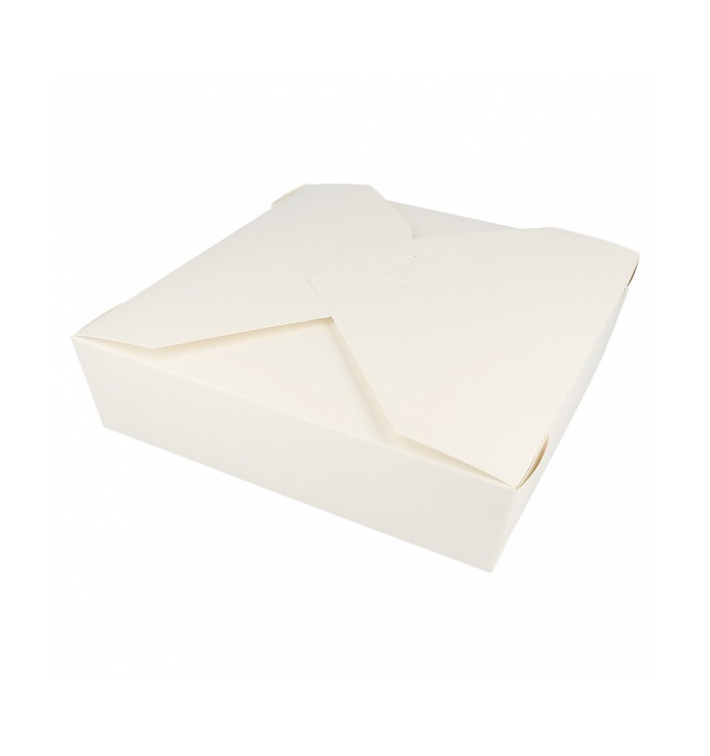 SnackBox Amerikanisch To Go Weiß 21,7x21,7x6cm 2910ml (140 Stück) SnackBox Amerikanisch To Go Weiß 21,7x21,7x6cm 2910ml (140 Stück)