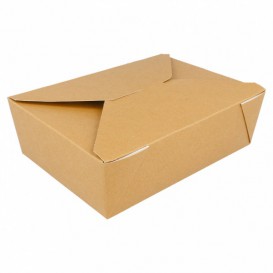 SnackBox Amerikanisch To Go Natürliche 19,7x14x6,4cm 1980ml (200 Stück)