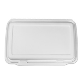 Menu-Box Zuckerrohr 3-Geteilt 38x48,3x6,15cm (50 Stück)