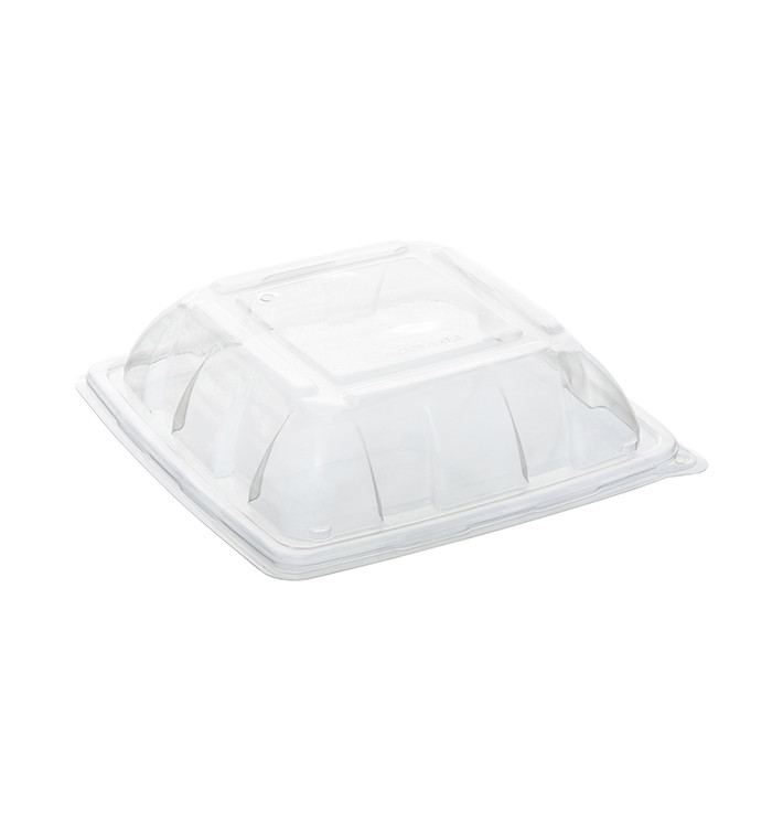 Domdeckel aus Plastik PP für Behälter 230x230mm (300 Stück) Domdeckel aus Plastik PP für Behälter 230x230mm (300 Stück)