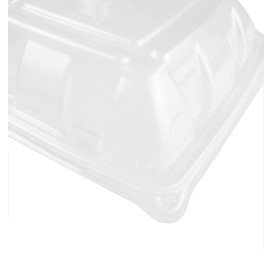 Domdeckel aus Plastik PP für Behälter 230x230mm (300 Stück)