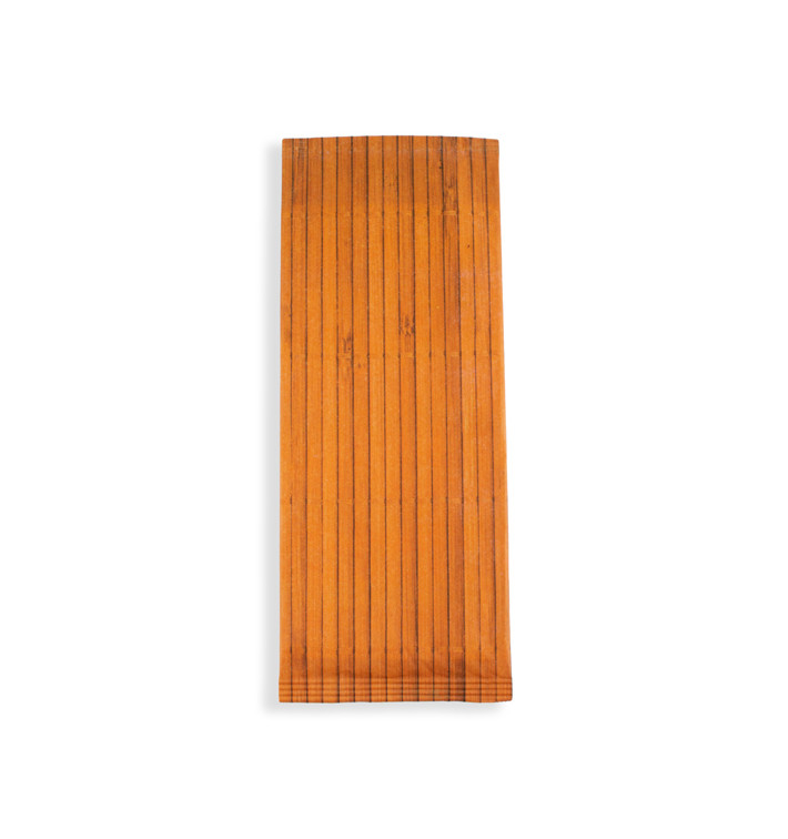 PapierBesteckumschlag mit Servietten "Bambus" (125 Stück) PapierBesteckumschlag mit Servietten "Bambus" (125 Stück)